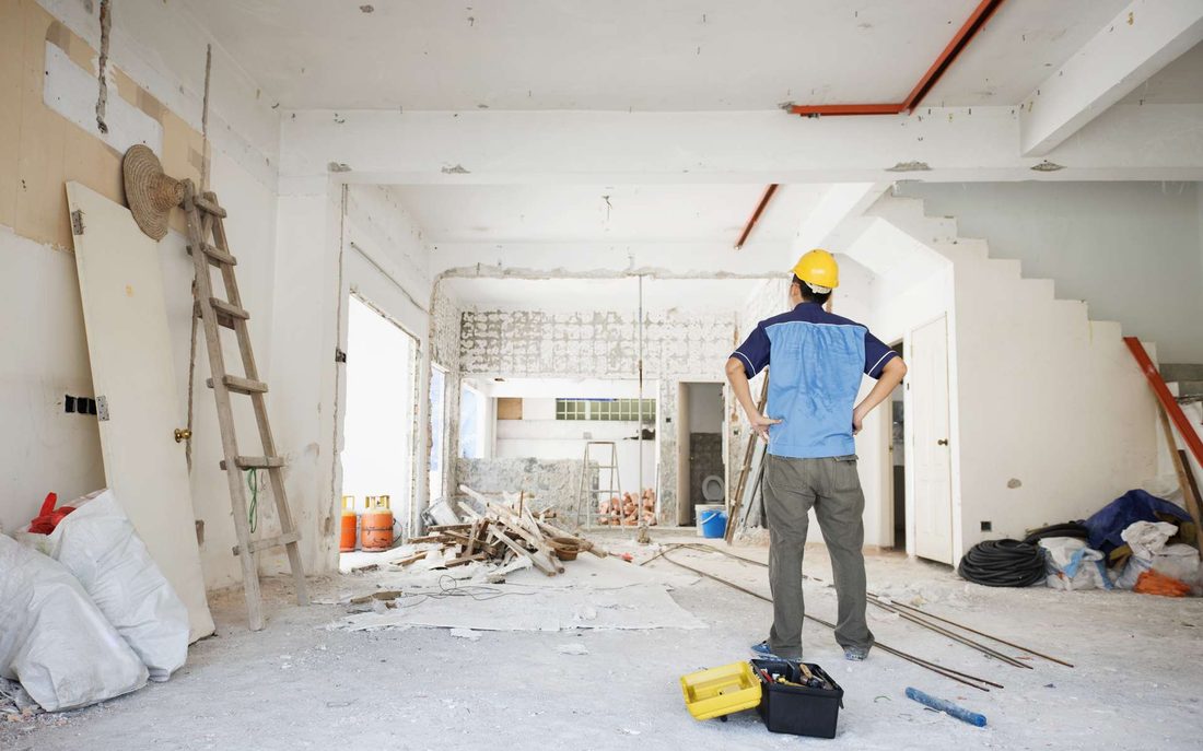 Rénovation d'un bâtiment existant