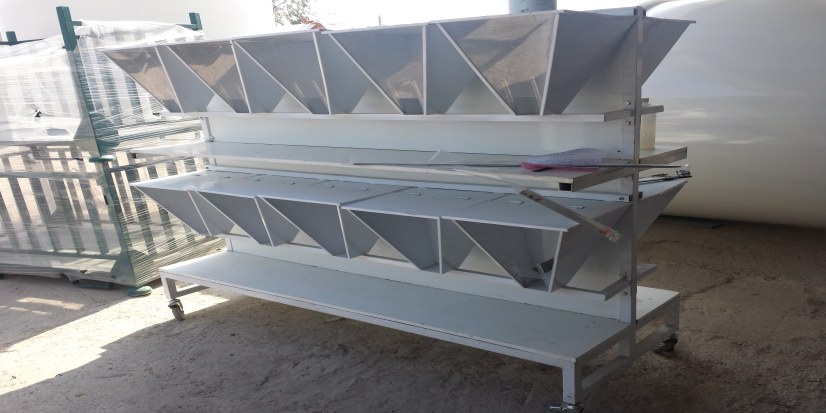 Rack de Stockage Micro-Composants — Smart Metal System