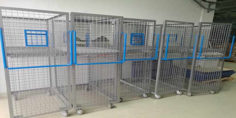 Chariot Grillagé — Smart Metal System
