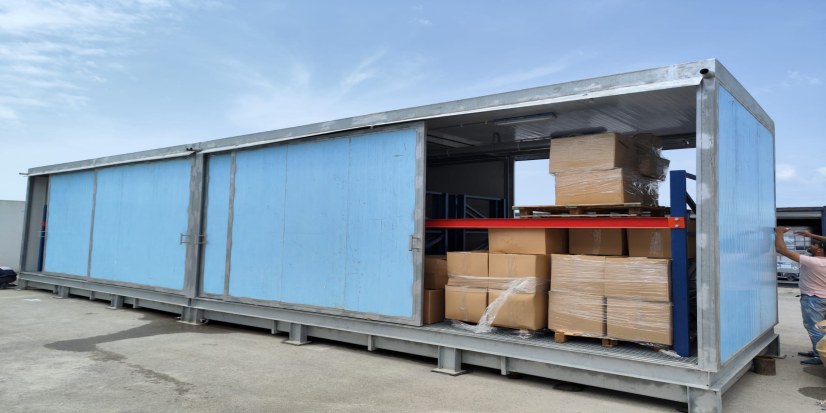 Conteneur de Stockage — Smart Metal System