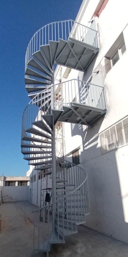 Escalier de Secours — Smart Metal System