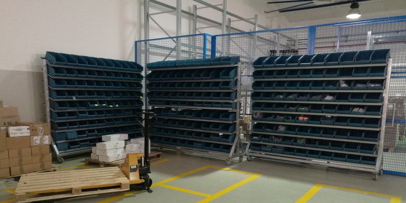 Rack pour Bac — Smart Metal System