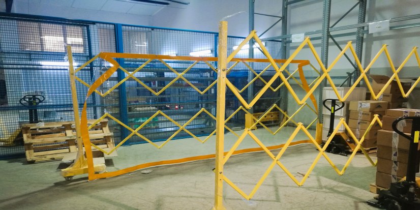 Séparateur de Zone Télescopique — Smart Metal System