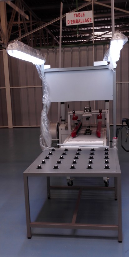 Table d'Emballage — Smart Metal System