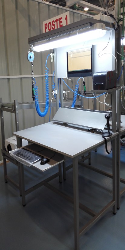 Table de Travail — Smart Metal System