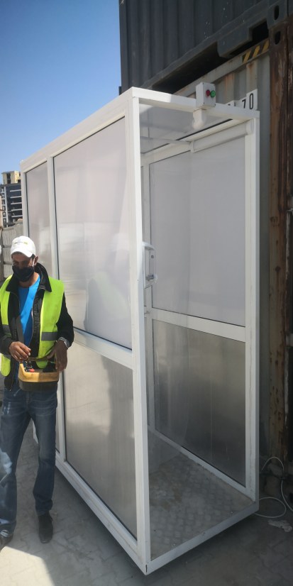 Tunnel de Désinfection — Smart Metal System