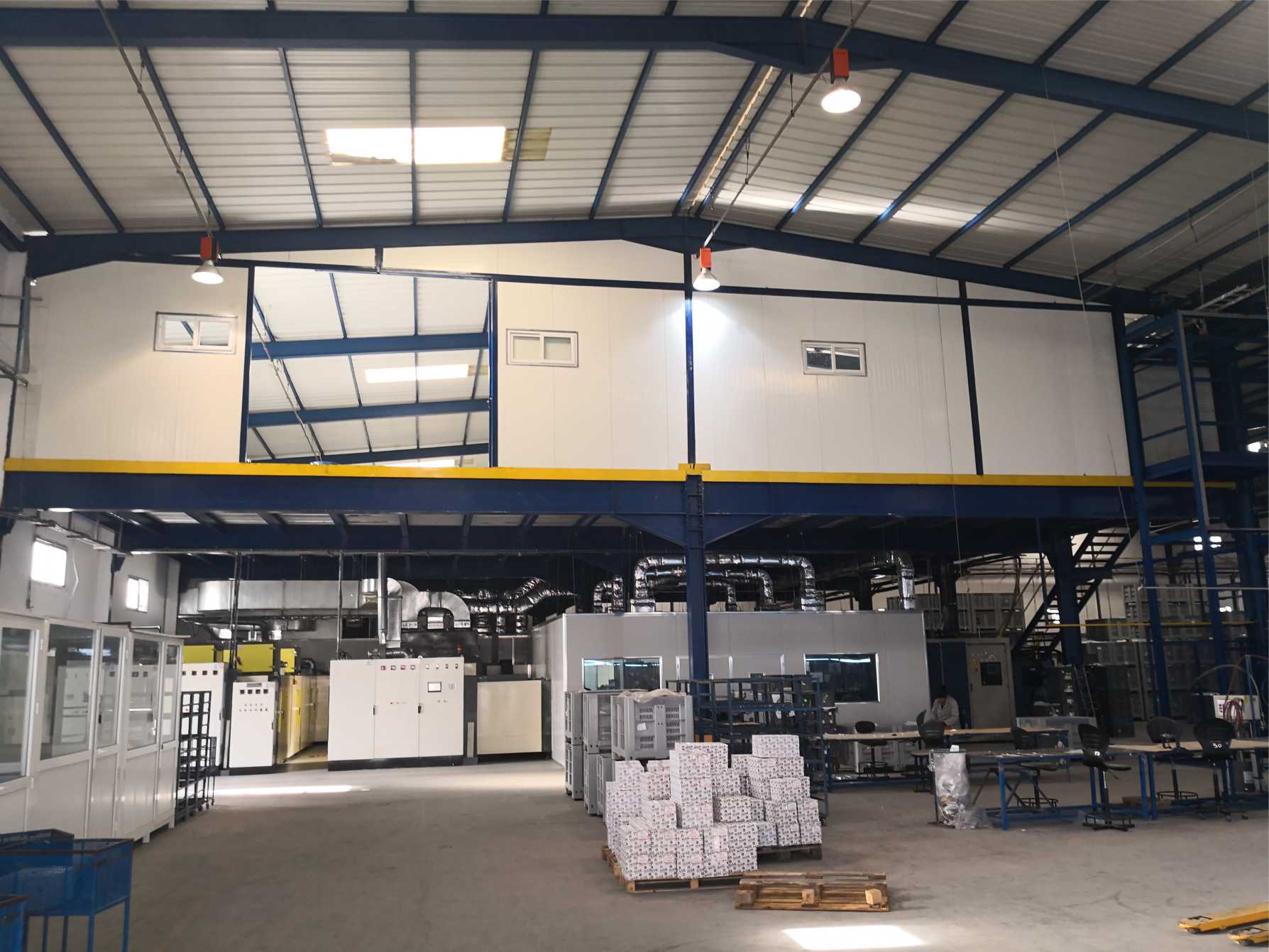 Mezzanine — réalisation Smart Metal System